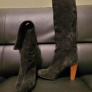 Joie over the knee suede boots